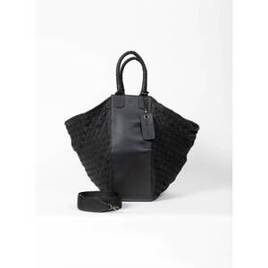 NEW DEUX MAINS all day tote bag in black